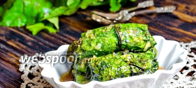 Постные голубцы с рисом и грибами