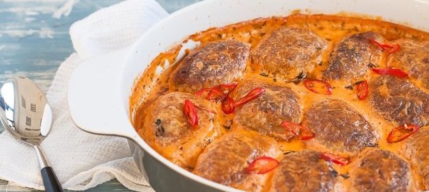 Ленивые голубцы в панировке