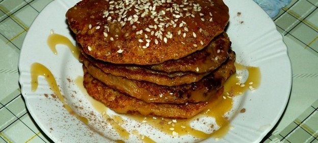 Диетические оладьи из тыквы