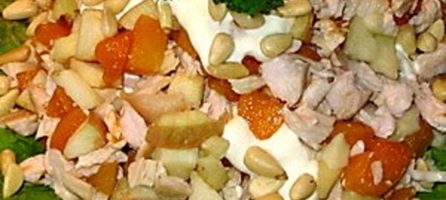 Салат Абрикосовый пудель