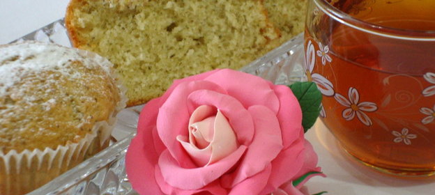 Кекс и маффины с мятой