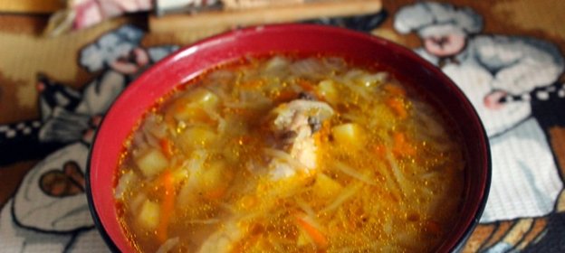 Щи из свежей капусты в мультиварке