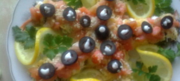 Салат Морская звезда