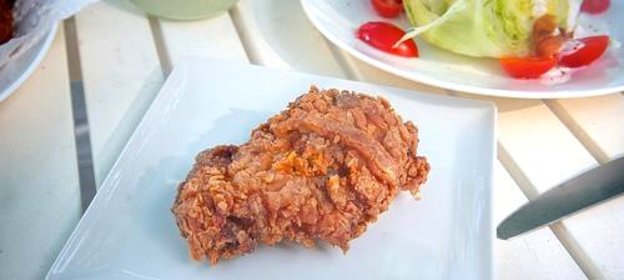 Хрустящая курица с паприкой