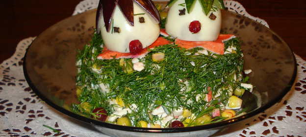 Цирк уехал...(старенький салатик)