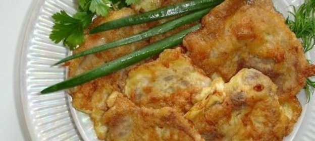 «Лодочки» из перца с морской капустой