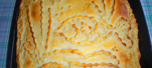 пирог рыбный с морским языком