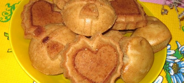 Постные кексы на кока-коле