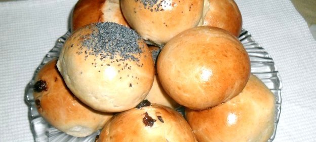 Мягкие домашние булочки