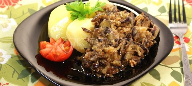 Соте из баклажанов