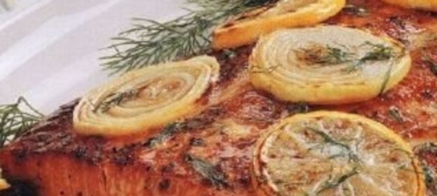 Лосось на гриле