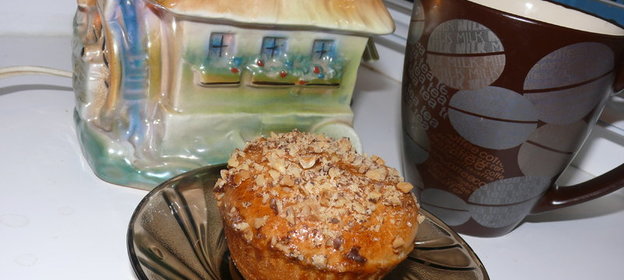 Булочки с творогом(в формочках для кексов)