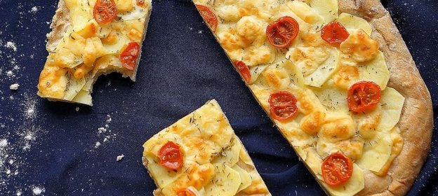 Картофельная пицца