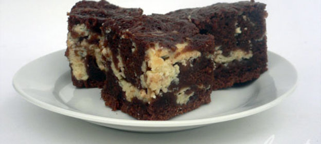 Шоколадное печенье с творогом