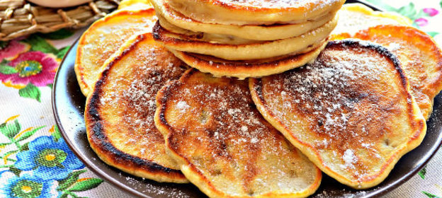 Оладьи банановые