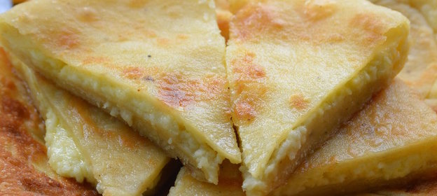Лепешка с брынзой