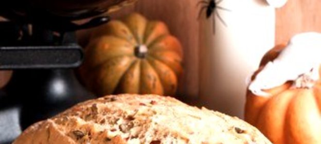 Кукурузный хлеб с тыквой и чили