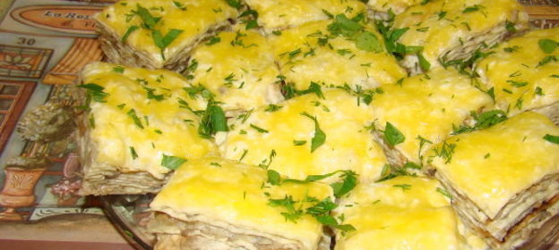 Салат из квашеной капусты с грибами