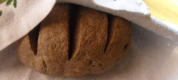 Пшеничный хлеб с льняной мукой