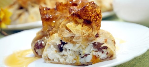 Спагетти с лимоном и цыпленком