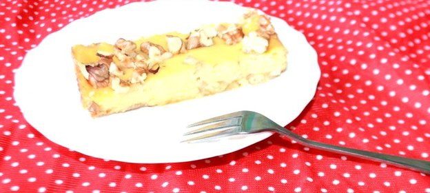 Творожно - банановая запеканка