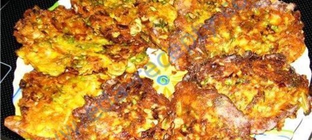 Капустные оладьи