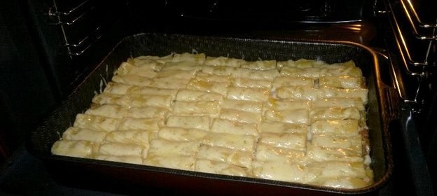 Макаронная запеканка с фаршем