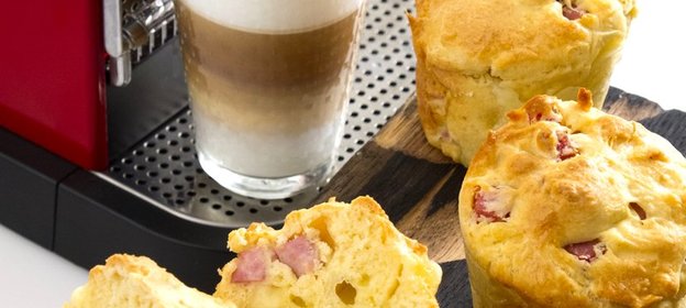 Маффины с ветчиной и сыром