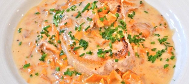 Грибной соус из лисичек