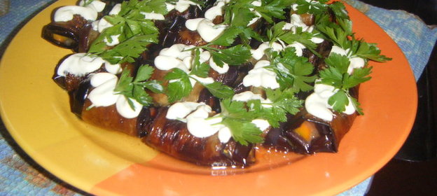 Голубцы с грибами