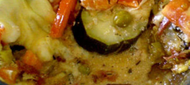 Овощная запеканка по-гречески