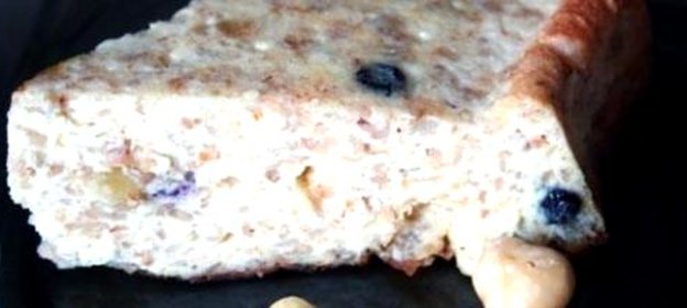 Творожная запеканка с овсяными хлопьями