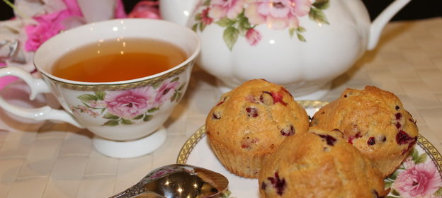 Маффины с клюквой. Видео