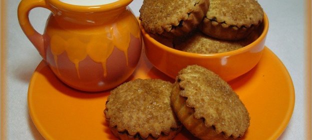 Песочное печенье с мягкой начинкой Погружение в мир грёз