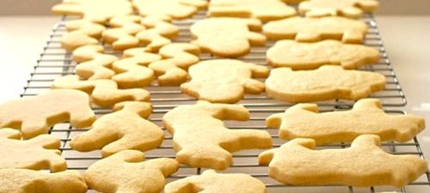 Сахарное печенье с лимонной цедрой