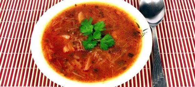 Постные кислые щи