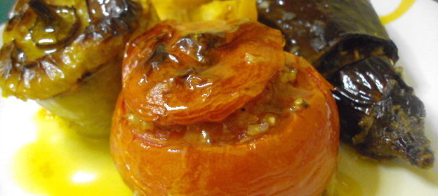 Фаршированные овощи на выбор