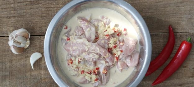 Кокосовый маринад для курицы и рыбы