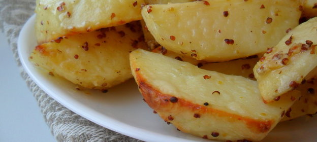 Картофель в горчичном маринаде