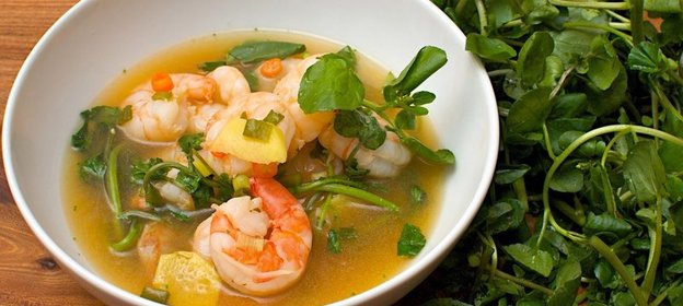 Бульон из креветочных панцирей