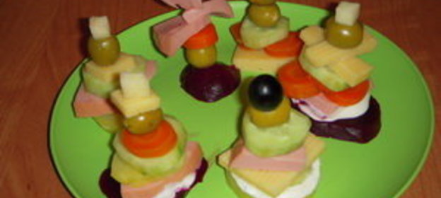 Овощной салат с острым маринадом