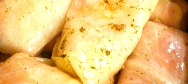 Голубцы в мультиварке с фаршем и рисом