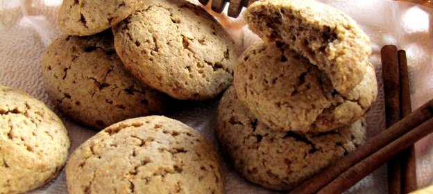 Медово-имбирное овсяное печенье