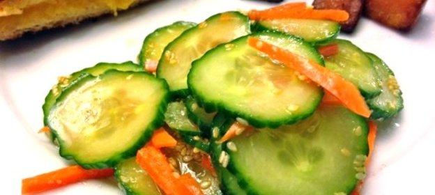 Салат с имбирем для похудения