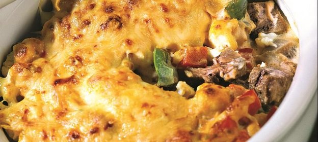 Запеканка с телячьим языком