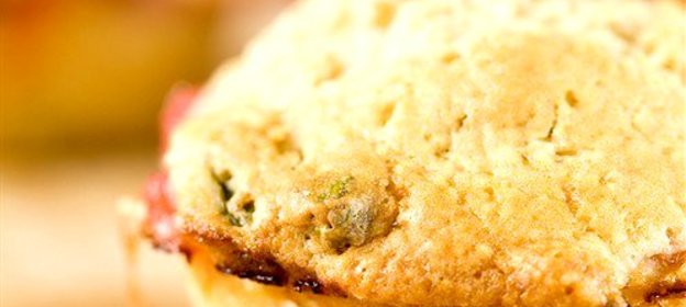 Кекс с ревенем