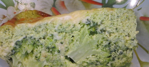 Запеканка из брокколи