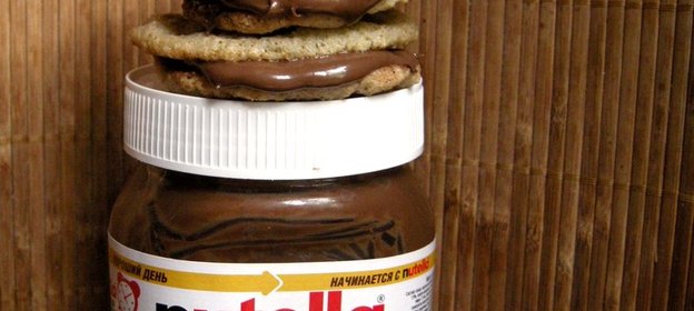 Овсяное печенье с нутеллой