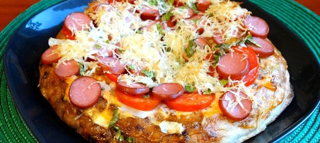 Пицца на лаваше