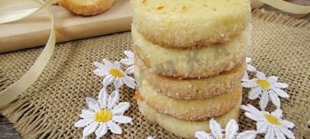 Бриллиантовое печенье с лимоном и апельсином